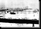 Auschwitz II-Birkenau concentration camp. Sector BIII. SS photograph. * 760 x 527 * (53KB)